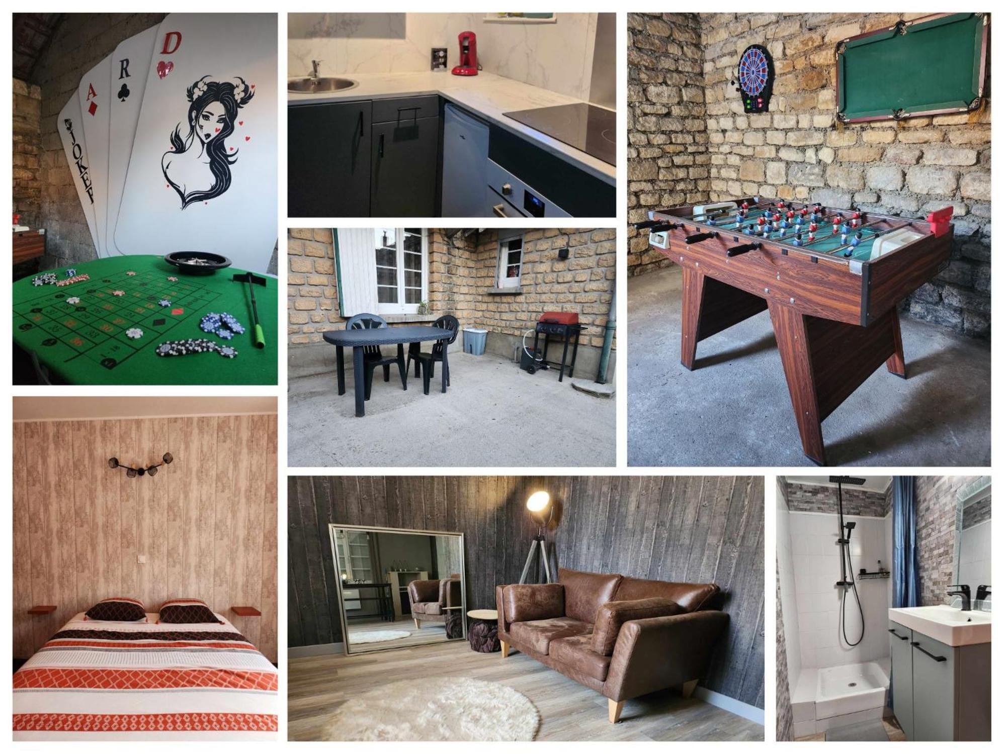 Logement Cocooning 2-4 Personnes Avec Salle De Jeux Chemery-Chehery Buitenkant foto